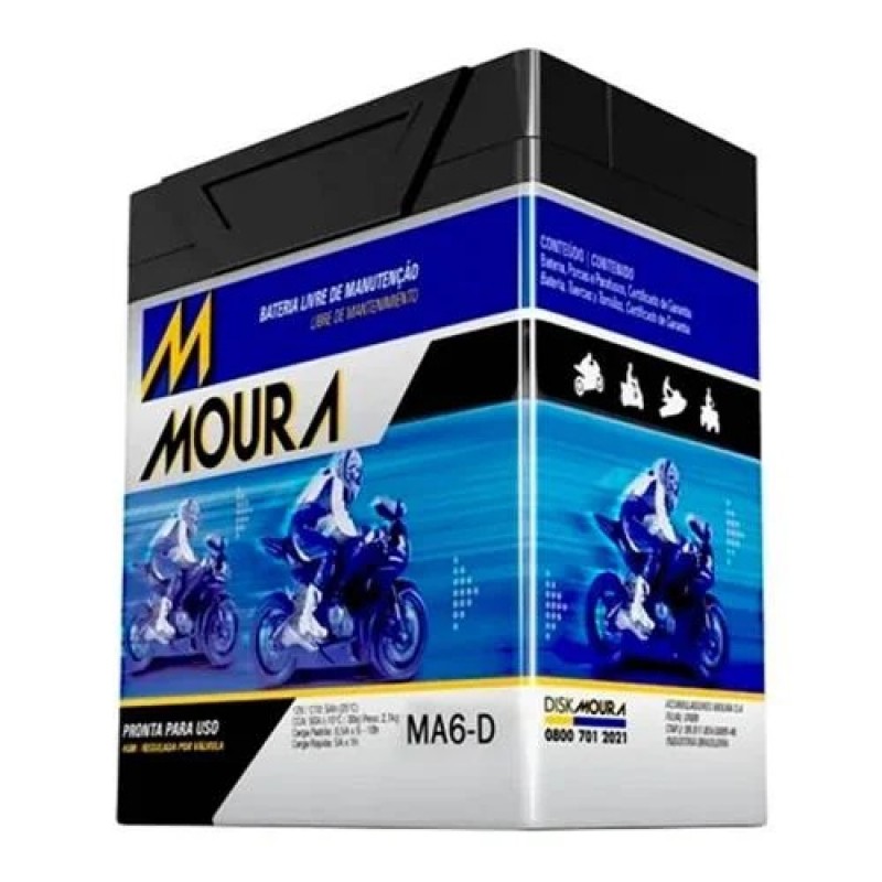 Bateria Moura MA6-D